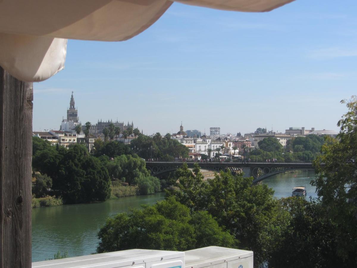 Trianabridgeviews Atico Con Vistas Al Puente De Triana Calle Castilla 38 Sevilla Exterior foto