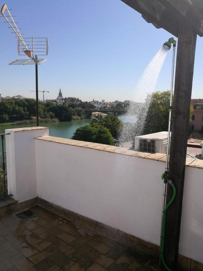 Trianabridgeviews Atico Con Vistas Al Puente De Triana Calle Castilla 38 Sevilla Exterior foto